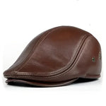 Beret Buggy18 en cuir pour homme - Vignette | Le Chapeau Designs