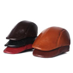 Beret Buggy17 en cuir pour homme (56-59cm) - Vignette | Le Chapeau Designs