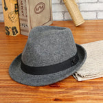 Chapeau Fedora Feleexe32 pour homme (57cm) - Vignette | Le Chapeau Designs