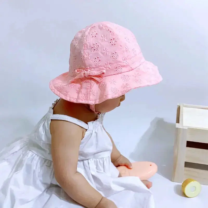 Chapeau d'été respirant pour bébé fille Le Chapeau Designs