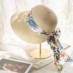 Chapeau de paille Solaris1 à large bord pour femme (54-58cm) - Vignette | Le Chapeau Designs