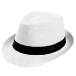 Chapeau de paille Mansolar-1 élégant pour les journées d'été (56-58cm) - Vignette | Le Chapeau Designs