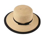 Chapeau de paille Solaris5 haut de forme pour femme (55-58cm) - Vignette | Le Chapeau Designs