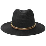 Chapeau de paille Mansolar-2 pour un été stylé et protégé (56-57cm) - Vignette | Le Chapeau Designs