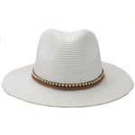 Chapeau de paille Mansolar-2 pour un été stylé et protégé (56-57cm) - Vignette | Le Chapeau Designs