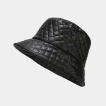 Chapeau cuir C-Style-01 coréen à carreaux pour hommes (56-58cm) - Vignette | Le Chapeau Designs