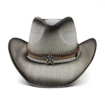 Chapeau cowboy LandX-C03 en paille (57-58cm) - Vignette | Le Chapeau Designs