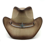 Chapeau cowboy LandX-C03 en paille (57-58cm) - Vignette | Le Chapeau Designs