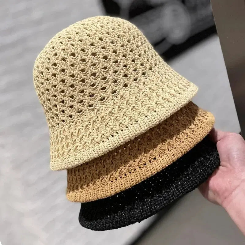 Chapeau été souple crocheté à la main pour femme Le Chapeau Designs