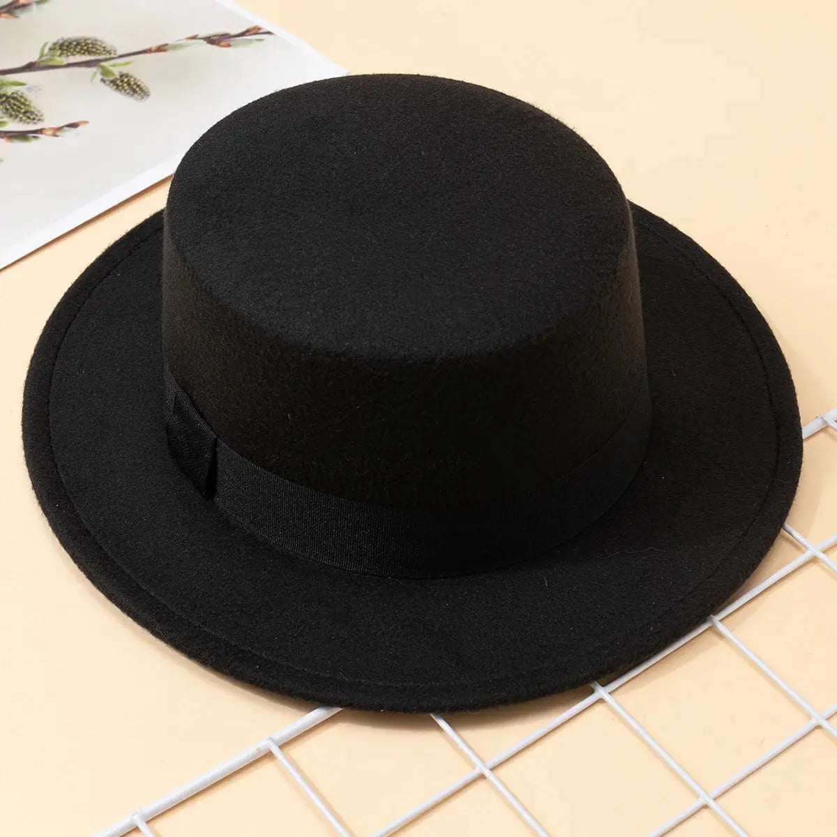 Chapeau haut de forme en laine pour femme Le Chapeau Designs