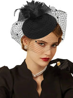 Chapeau mariage Luxy16 pour femme (Ajustable) - Vignette | Le Chapeau Designs