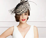 Chapeau mariage Luxy10 en feutre pour femme (55-59cm) - Vignette | Le Chapeau Designs