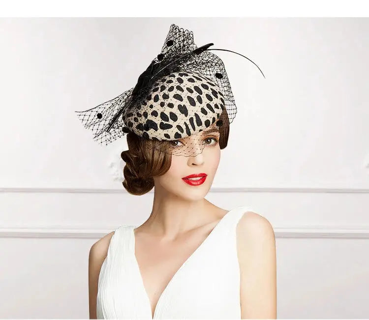 Chapeau mariage en feutre pour femme Le Chapeau Designs