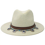 Chapeau panama PAN-K10 en paille (57-58cm) - Vignette | Le Chapeau Designs