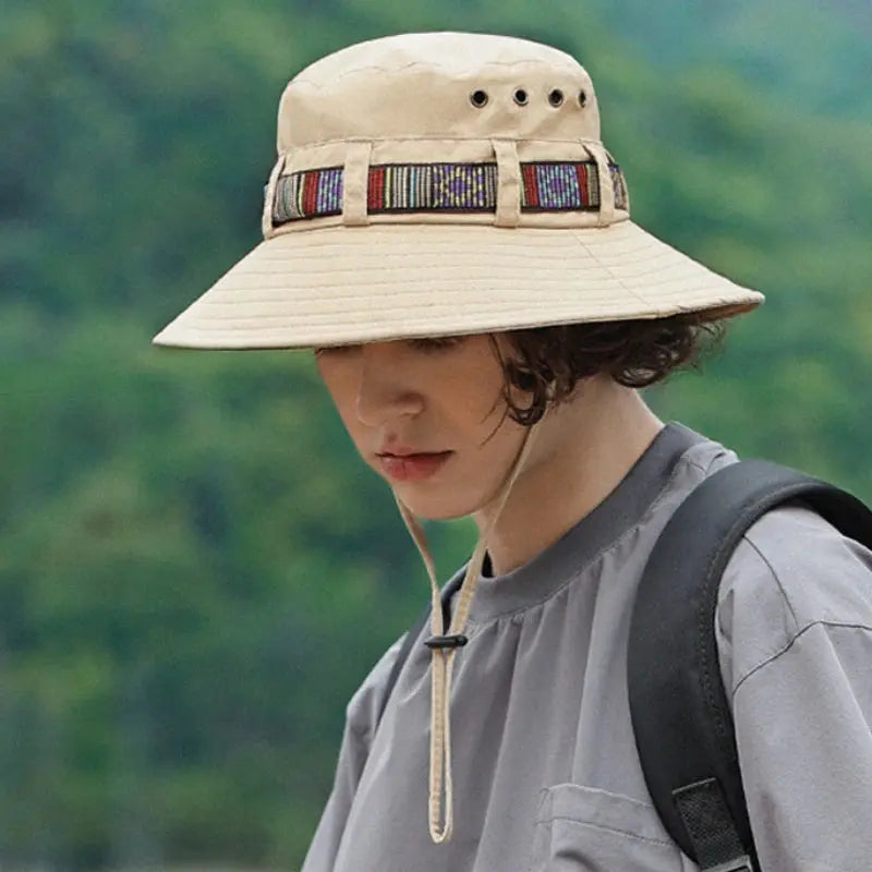 Chapeau safari unisexe respirant Le Chapeau Designs