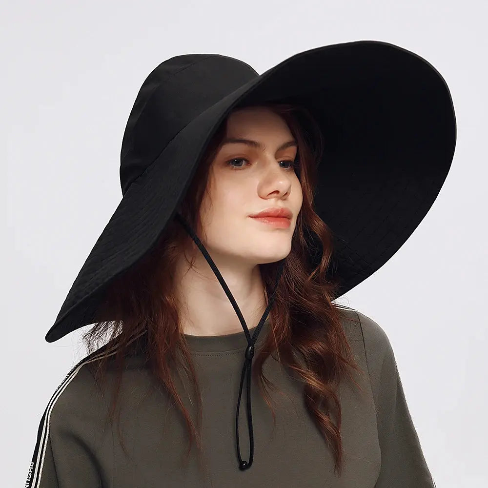 Chapeau uv  à grand bord pour femme Le Chapeau Designs